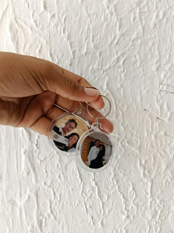 Set de Llaveros Personalizados “Llévame Siempre Contigo” – Redondo