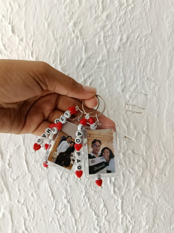 Set de Llaveros Personalizados “Llévame Siempre Contigo” – Rectangular